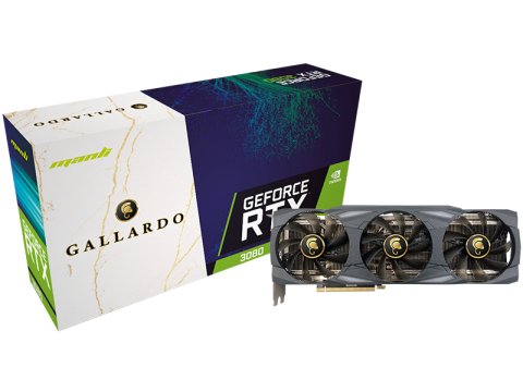 Manli GeForce RTX™ 3080 Gallardo 12GB LHR(M3515+N613)